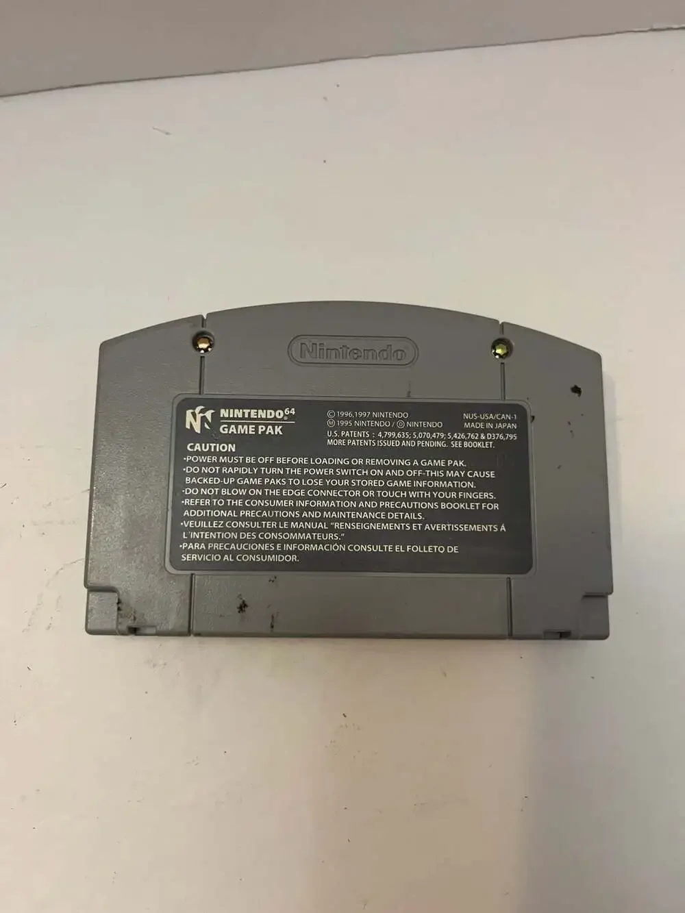 WCW Vs. NWO World Tour Nintendo 64 N64 Game Cartridge